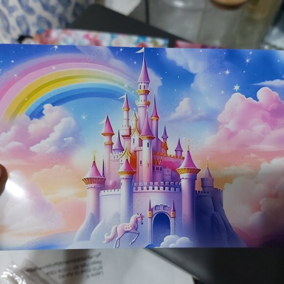 Photo Cards Castles Birthday Cakes Princess Theme Photo Cards 5 PCS - Picture 2 of 5